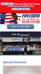 Mobile Screenshot of freedomairheat.com